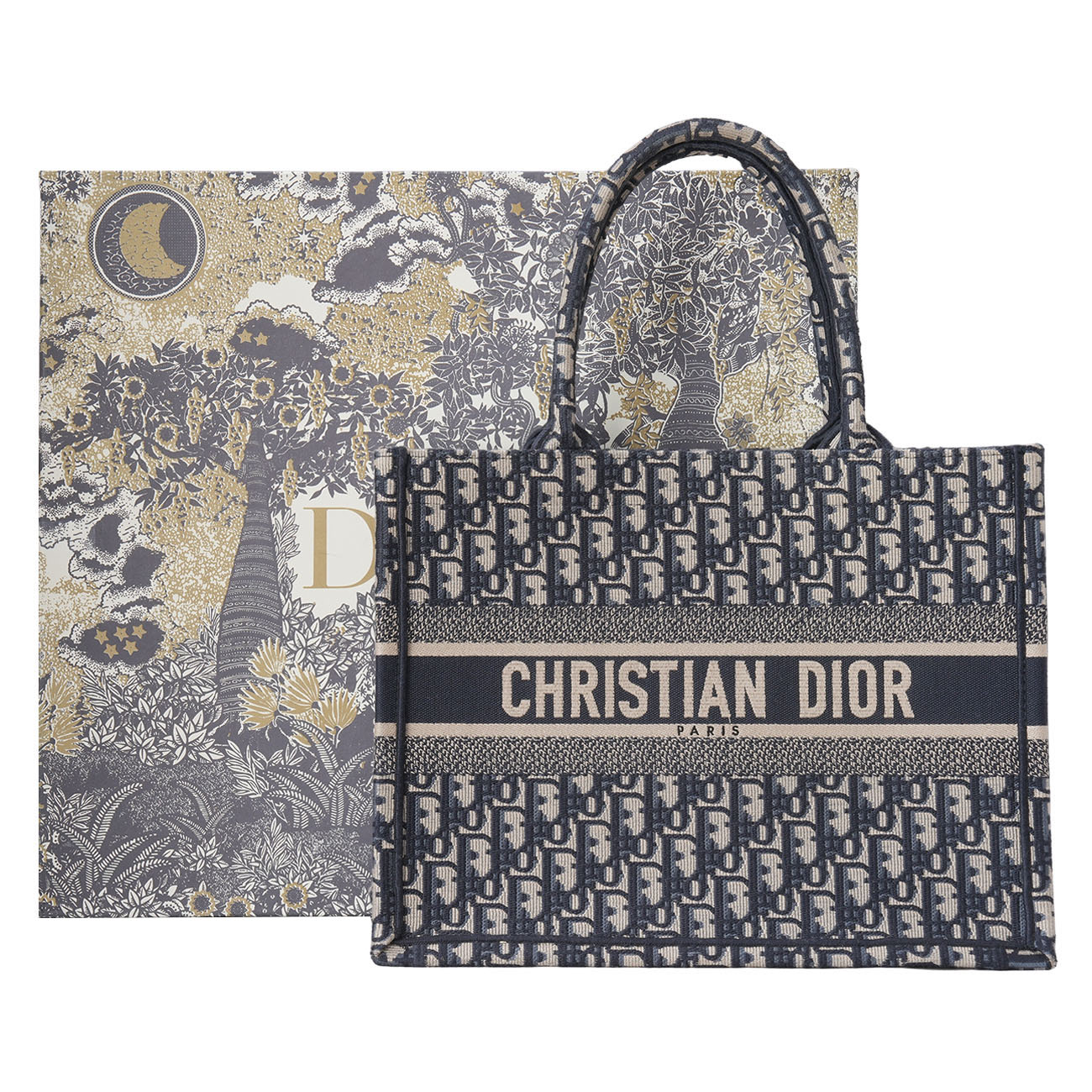 CHRISTIAN DIOR(USED)디올 북토트 미듐